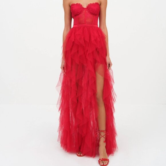 For Love & Lemons Bustier Gown - Picture 5 of 5